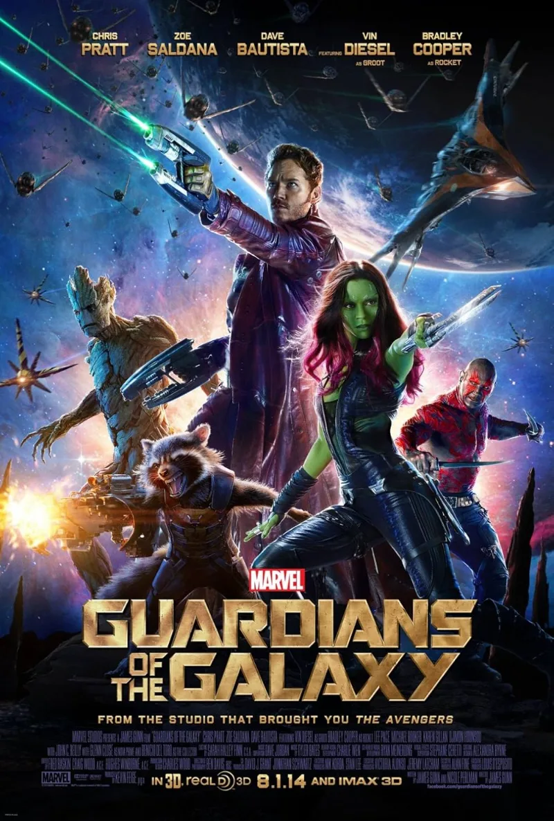 Guardians of the Galaxy 1 Reaction Mashup